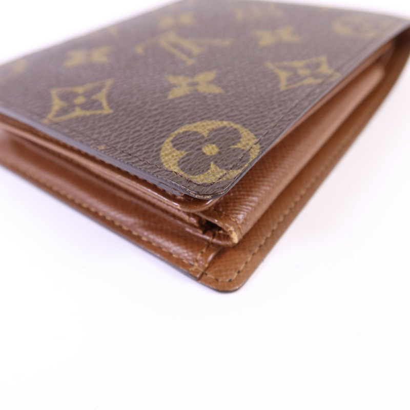 LOUIS VUITTON Monogram Bifold Wallet金扣錢包-10