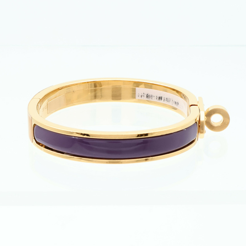 HERMES 金屬/琺瑯Mini Clic Kelly手鐲-1