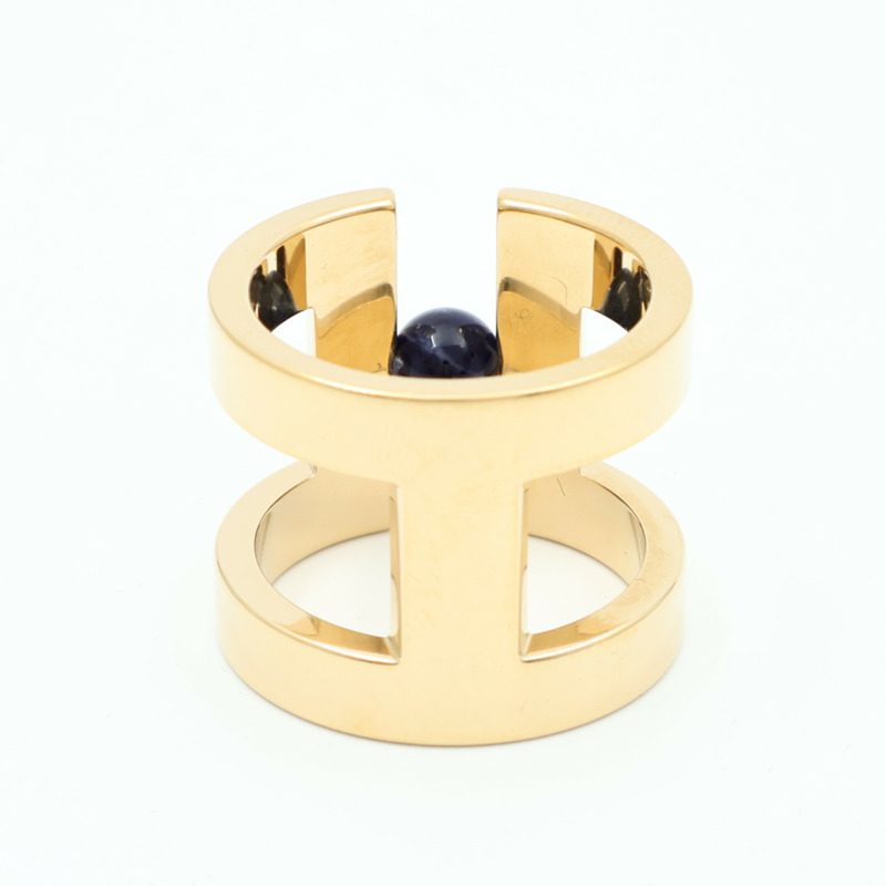 HERMES 金屬Scarf Ring圍巾戒指-2