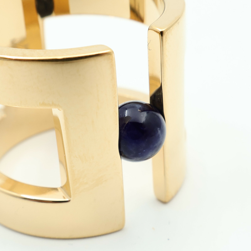 HERMES 金屬Scarf Ring圍巾戒指-5