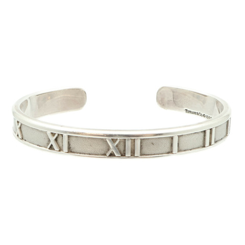 TIFFANY＆CO 925純銀Atlas Bangle手鐲