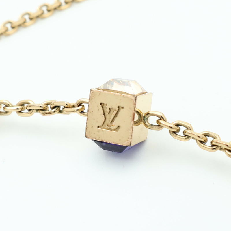 LOUIS VUITTON 金屬Collier Gamble Necklace項鍊-5