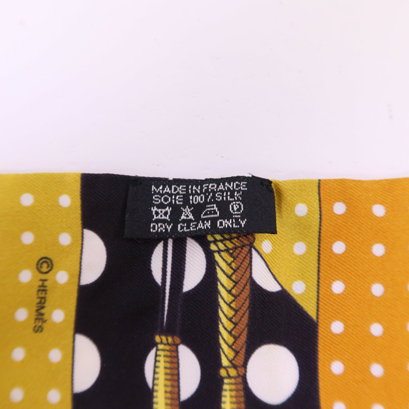 HERMES 絲質Twilly絲巾-6