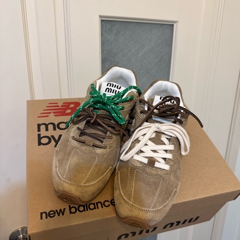 Miu Miu x New Balance聯名球鞋38.5碼