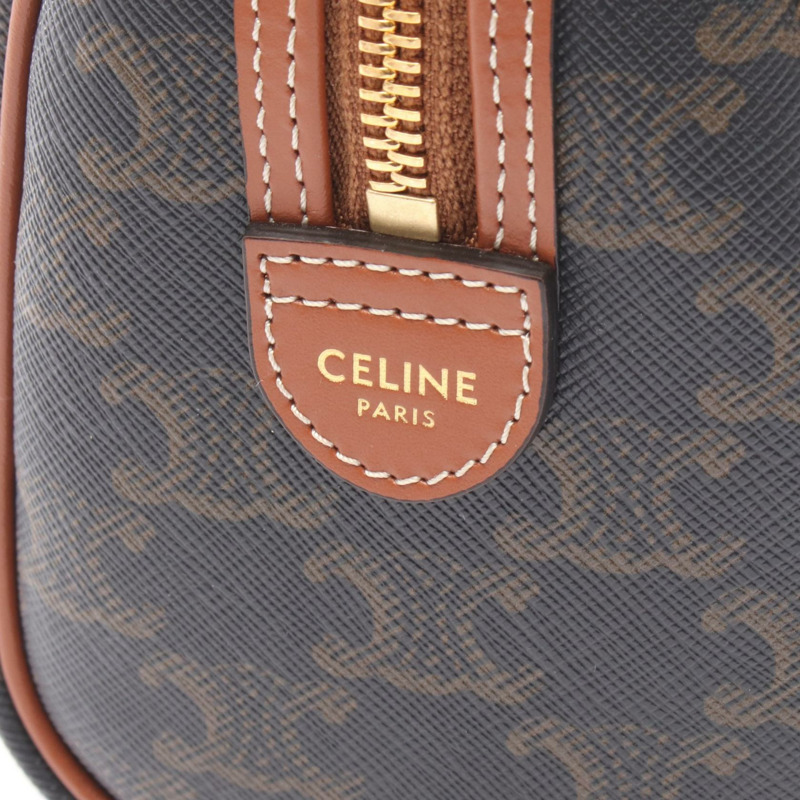 CELINE 小號 Boston Cuir Triomphe 肩斜背包 113772CAS.04LU 二手-3