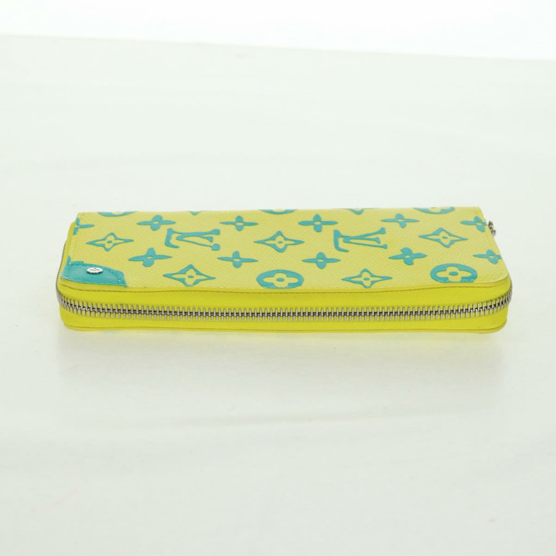 【日本直送】路易威登 Playground Zippy 直式錢包 黃色 M82005 正品 163113SAM-2