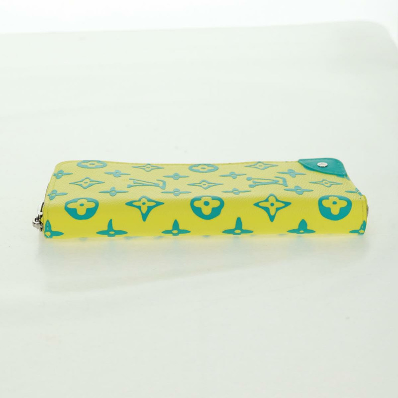 【日本直送】路易威登 Playground Zippy 直式錢包 黃色 M82005 正品 163113SAM-3