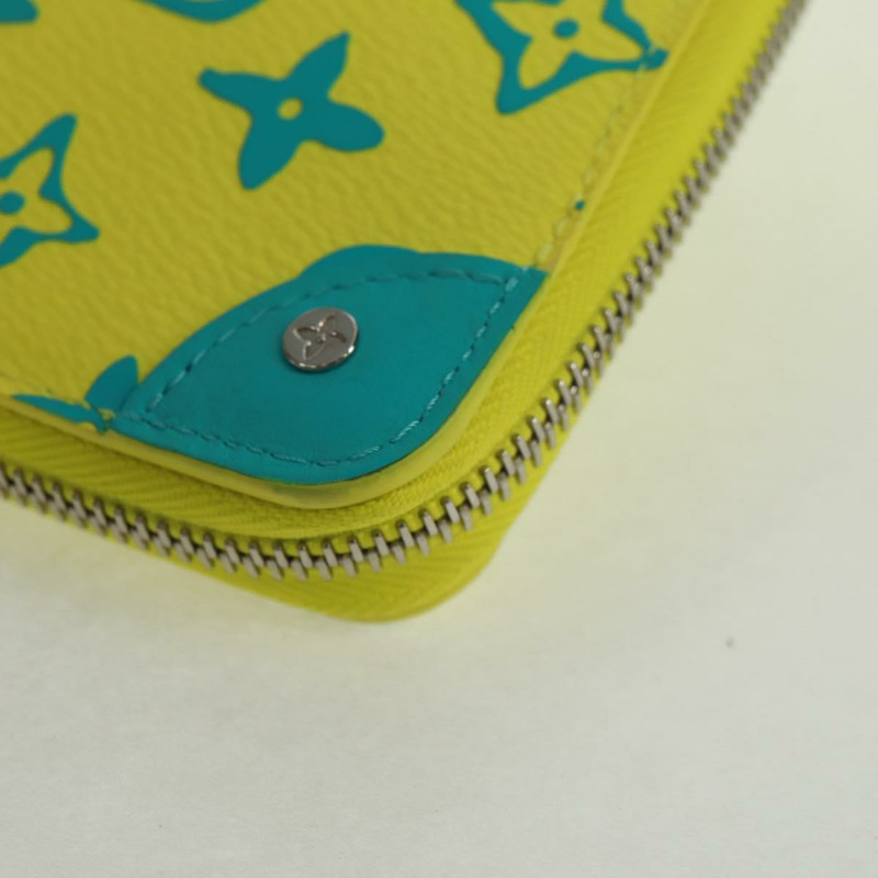 【日本直送】路易威登 Playground Zippy 直式錢包 黃色 M82005 正品 163113SAM-13