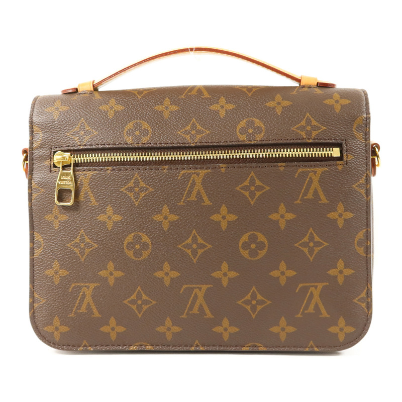 LOUIS VUITTON Monogram Pochette Metis MM金扣手挽肩背兩用袋-1