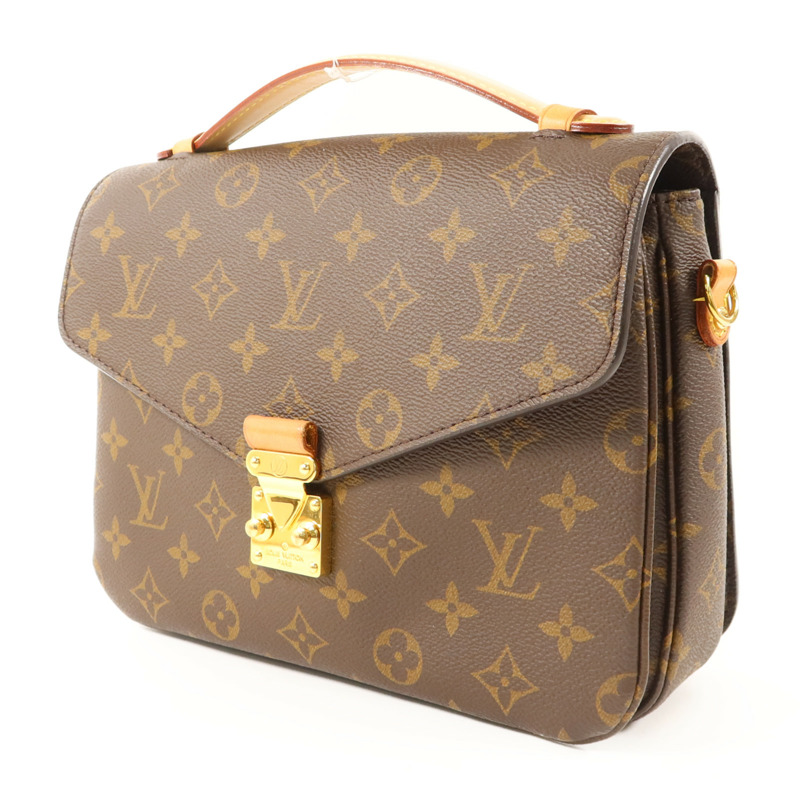 LOUIS VUITTON Monogram Pochette Metis MM金扣手挽肩背兩用袋-2