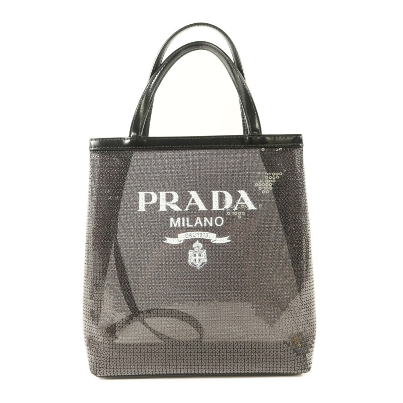 PRADA 珠片Sequin Embellished Tote Bag手挽袋-0