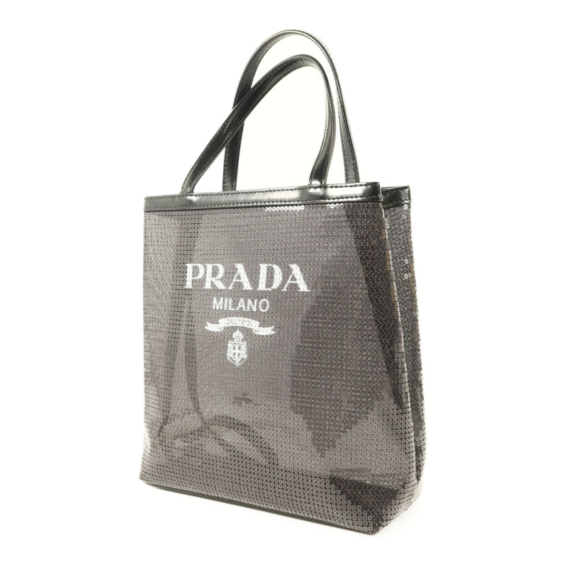 PRADA 珠片Sequin Embellished Tote Bag手挽袋-2