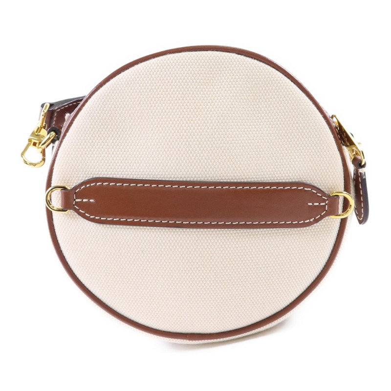 BURBERRY 帆布Louise金扣肩背袋-1