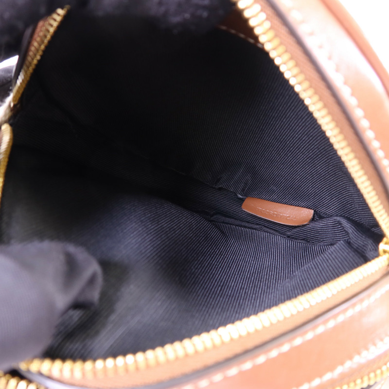 BURBERRY 帆布Louise金扣肩背袋-6