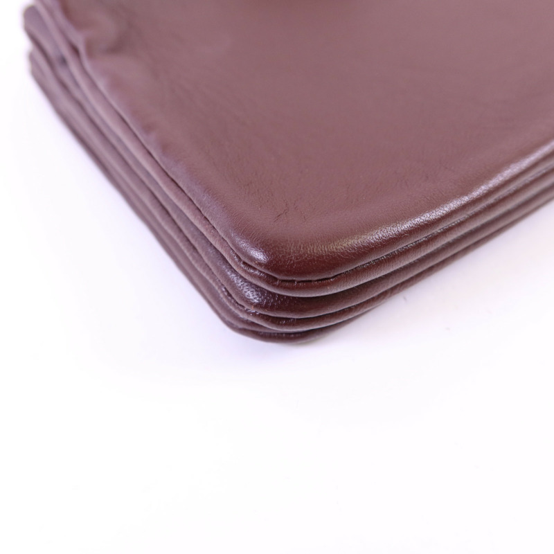 CELINE 牛皮皮革Trio Bag金扣肩背袋-16