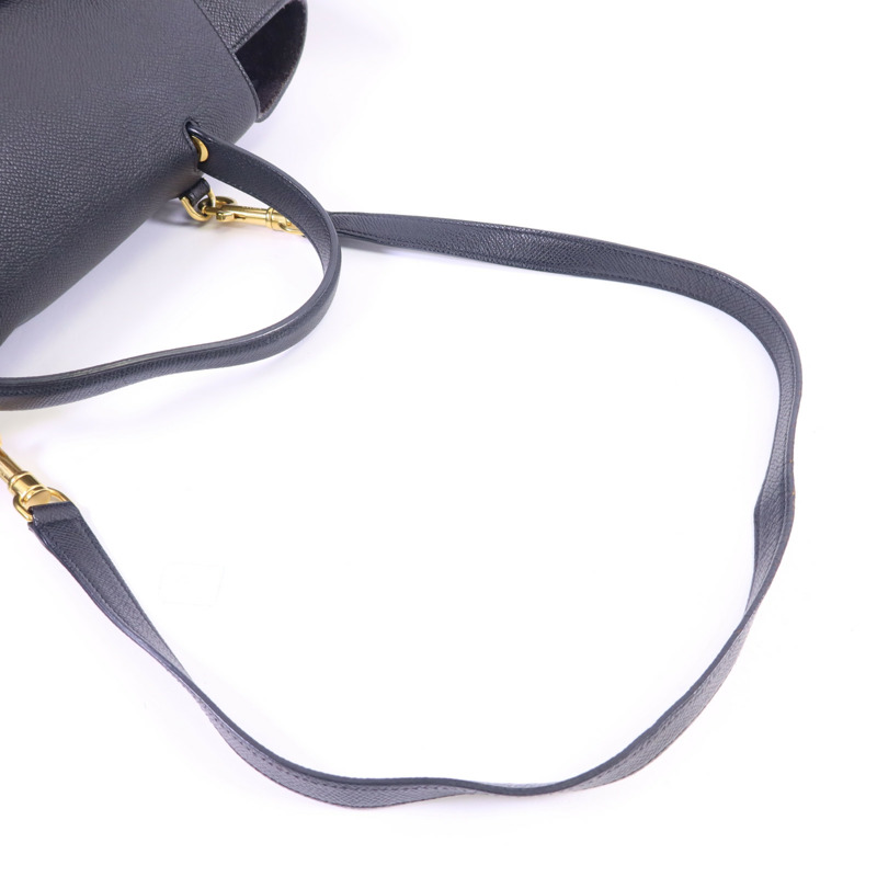 CELINE 牛皮皮革Belt Bag金扣手挽肩背兩用袋-4