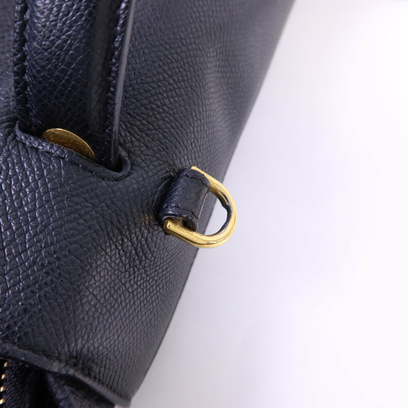 CELINE 牛皮皮革Belt Bag金扣手挽肩背兩用袋-10