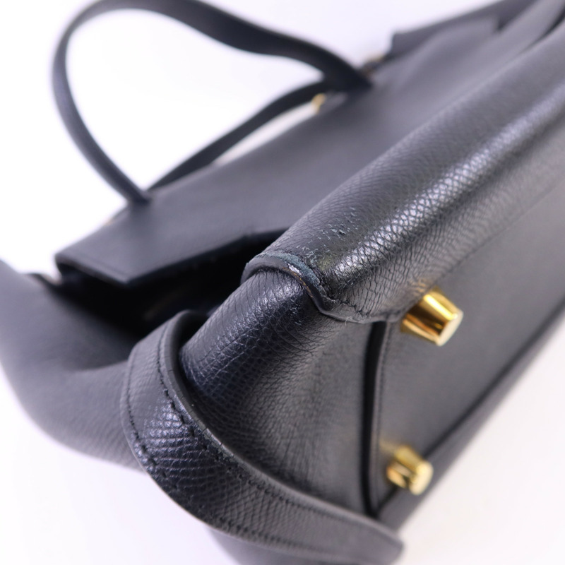 CELINE 牛皮皮革Belt Bag金扣手挽肩背兩用袋-14