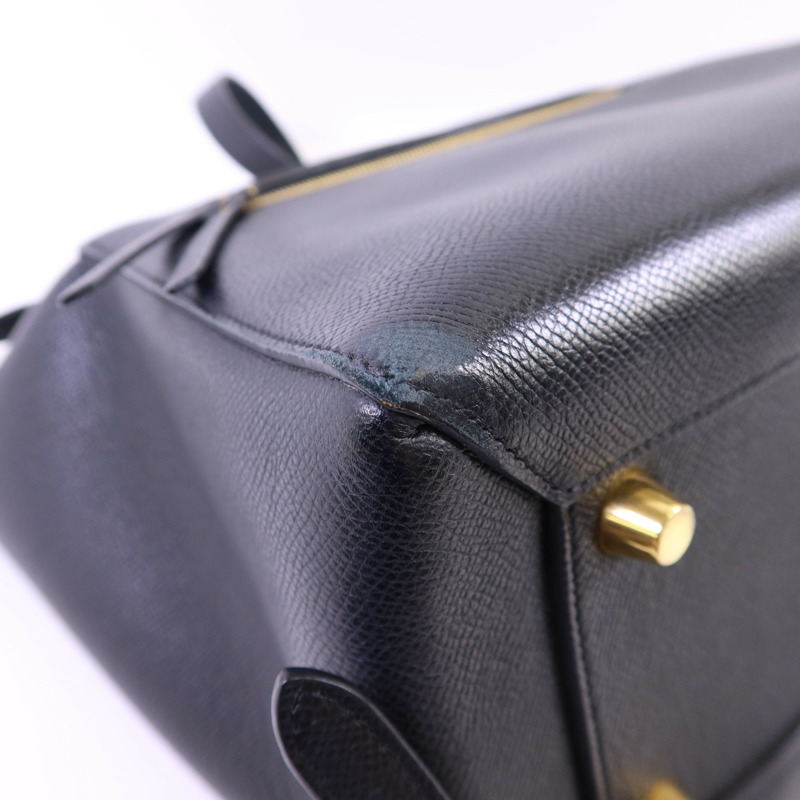 CELINE 牛皮皮革Belt Bag金扣手挽肩背兩用袋-16