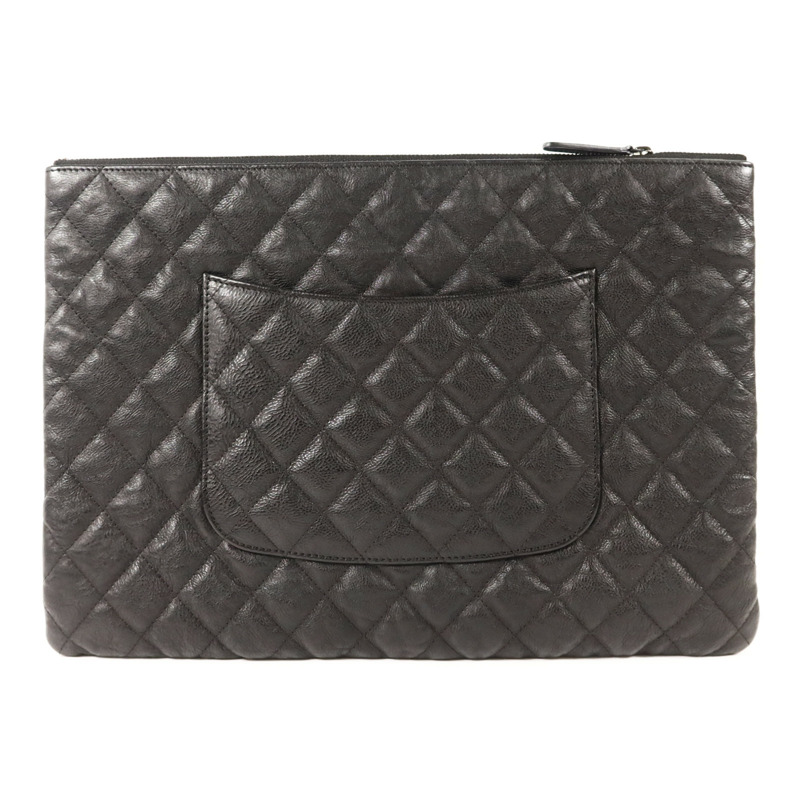 CHANEL 牛皮皮革Clutch Bag手拿包-1