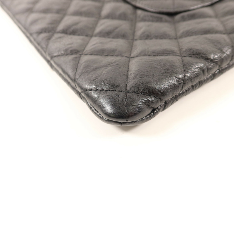 CHANEL 牛皮皮革Clutch Bag手拿包-13