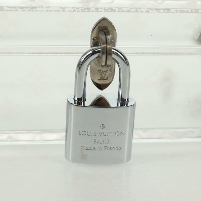 【日本直送】路易威登 Monogram Love Message 迷你旅行箱 透明塑膠 M99079 正品 167975V-17