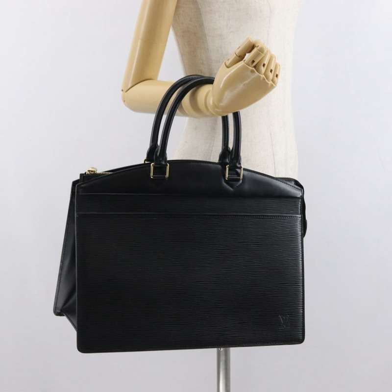 【日本直送】路易威登 Epi Riviera 手提包 Noir 黑色 M48182 LV 正品 ep13157V-23