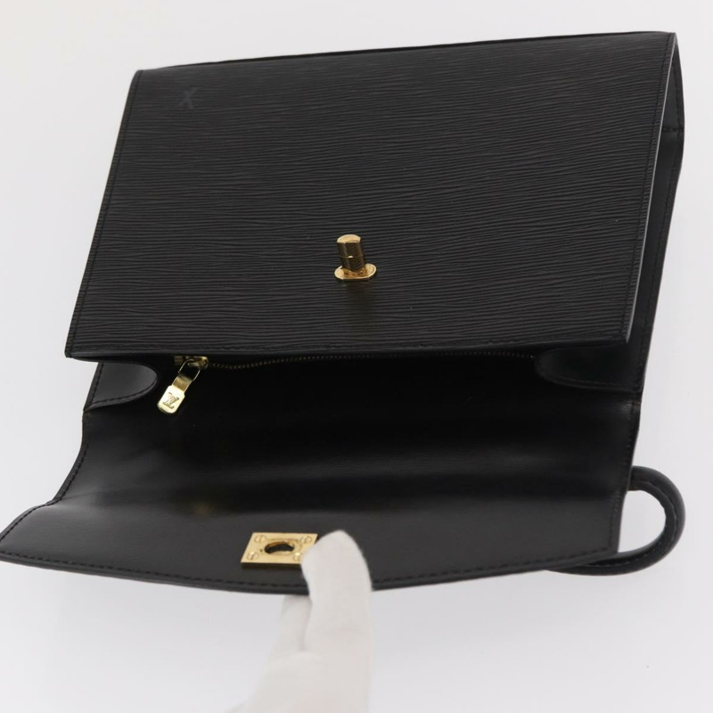 【日本直送】路易威登 Epi Malesherbes 手提包 黑色 M52372 LV 正品 170100-17