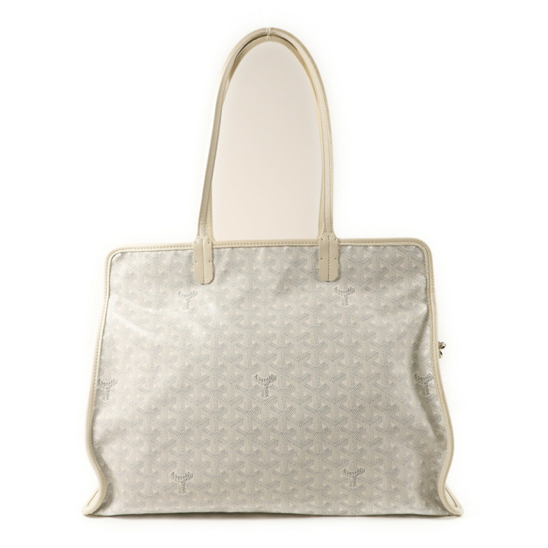 GOYARD 牛皮皮革Sac Hardy PM銀扣手挽袋-2