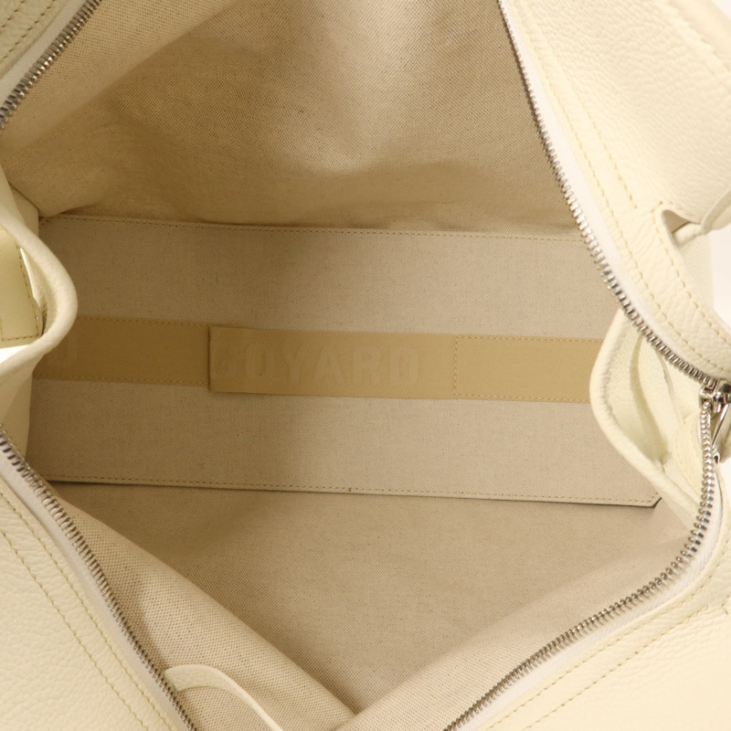 GOYARD 牛皮皮革Sac Hardy PM銀扣手挽袋-5