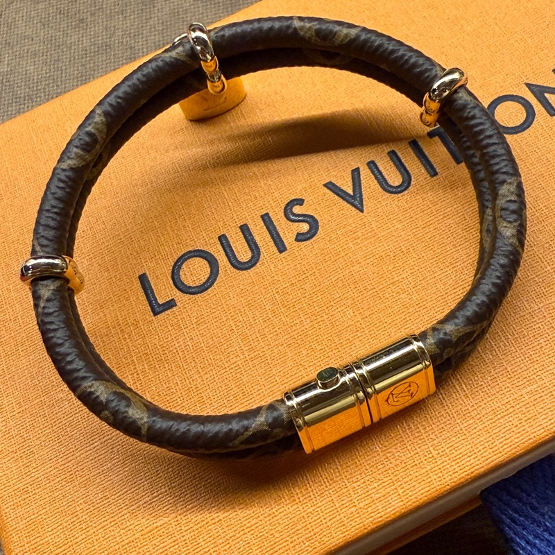 LOUIS VUITTON 鎖頭手環-6