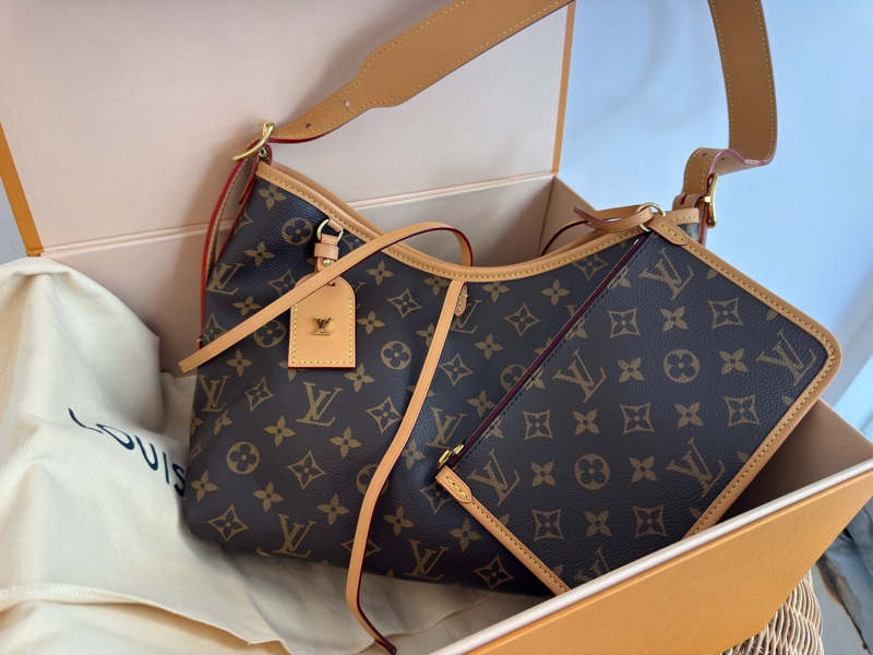 近新LV老花Carry All PM側背包肩背包M46203-1