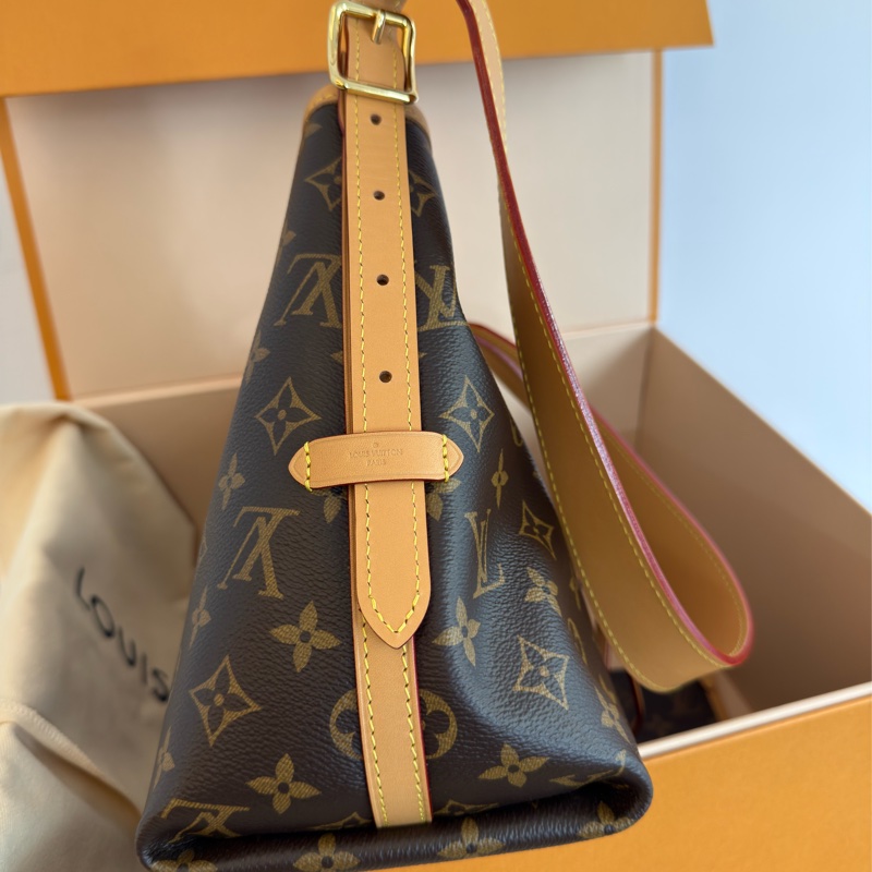 近新LV老花Carry All PM側背包肩背包M46203-5