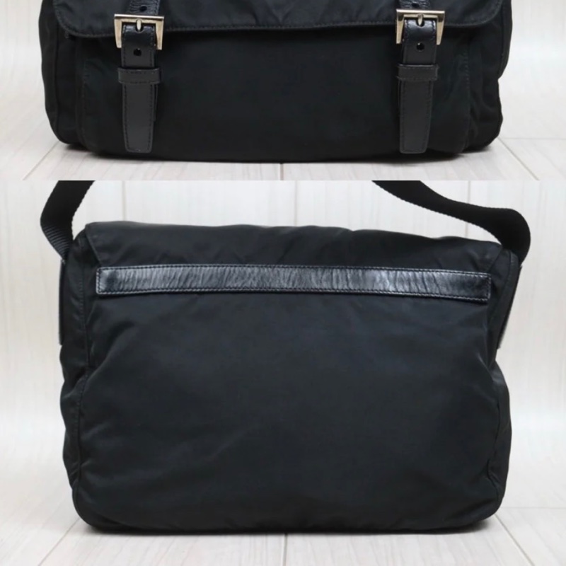 「JL精品代購」 9新 Prada 郵差包-3