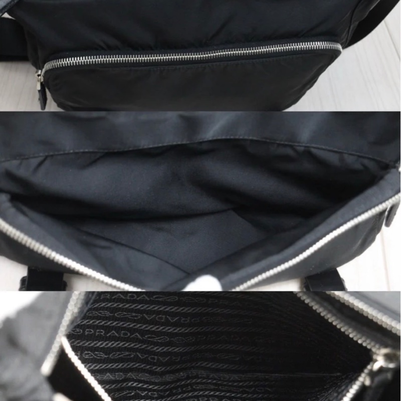 「JL精品代購」 9新 Prada 郵差包-13