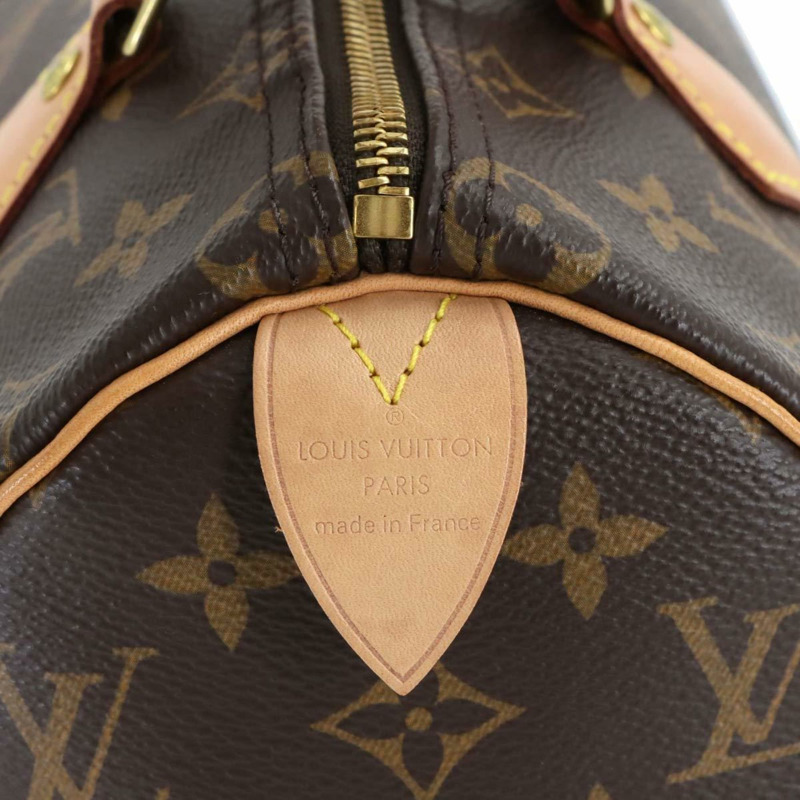 路易威登 Monogram Speedy 25 手提包，棕色，M41109，金色五金-7
