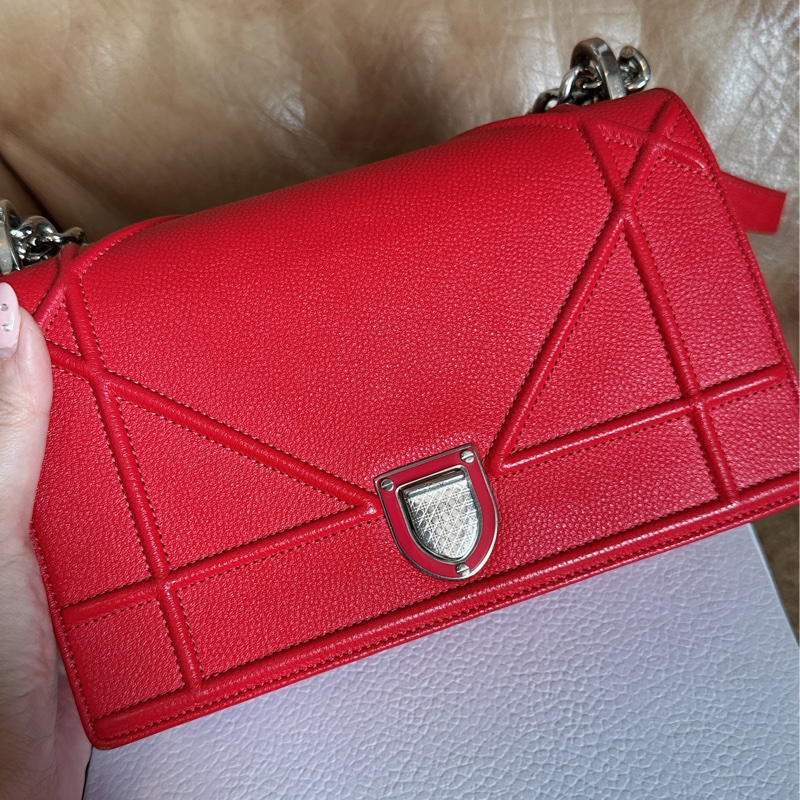 Diorama迪奧盾牌包(很新顏色好美)-14