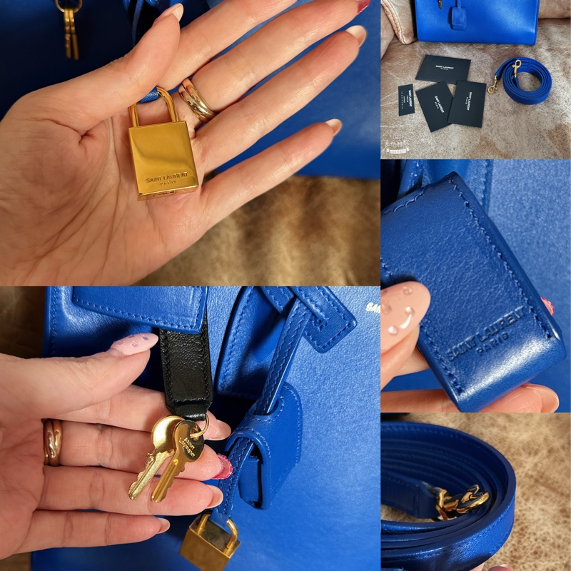 聖羅蘭YSL口風琴包(手提肩背小號)-2
