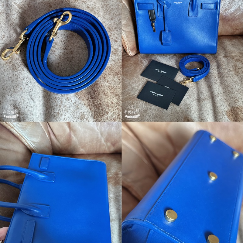 聖羅蘭YSL口風琴包(手提肩背小號)-4