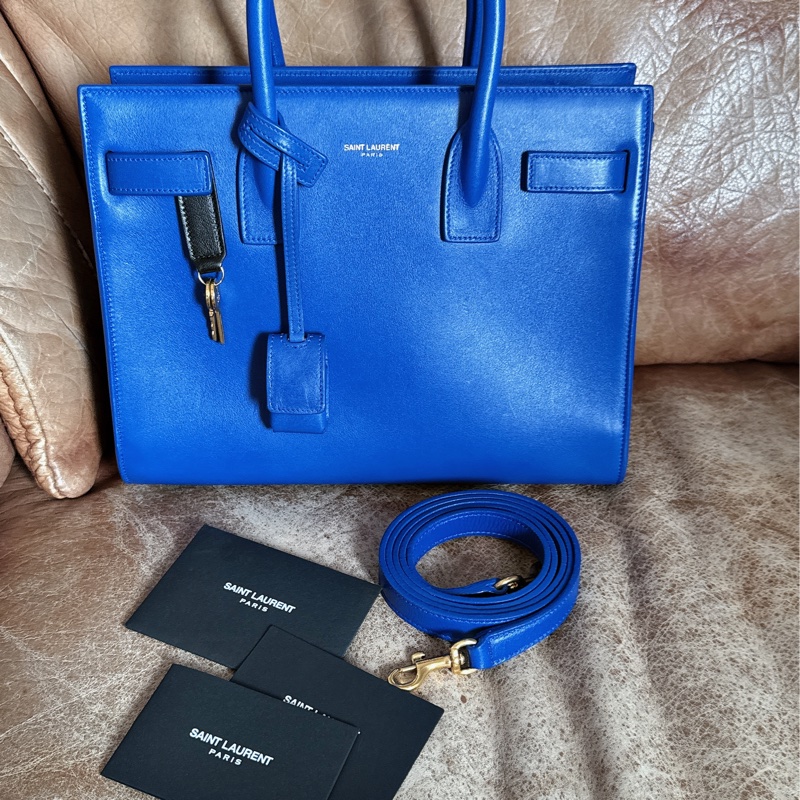 聖羅蘭YSL口風琴包(手提肩背小號)-10