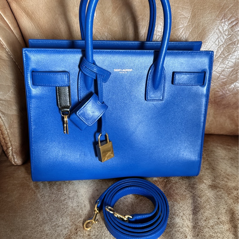 聖羅蘭YSL口風琴包(手提肩背小號)-14