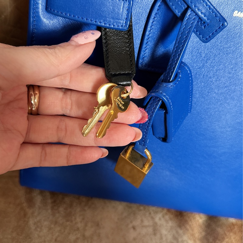 聖羅蘭YSL口風琴包(手提肩背小號)-16