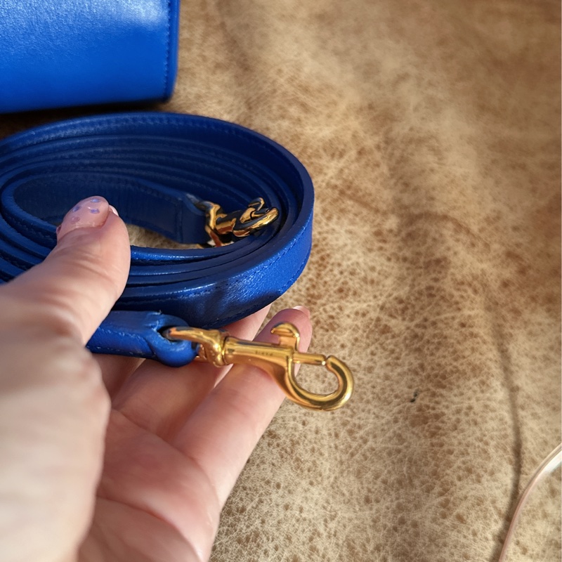 聖羅蘭YSL口風琴包(手提肩背小號)-18