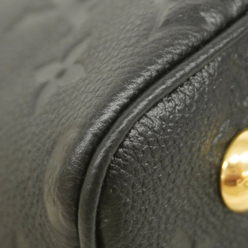 路易威登 Monogram Empreinte Alma BB 手提包 M26409 黑色女士兩用包-5