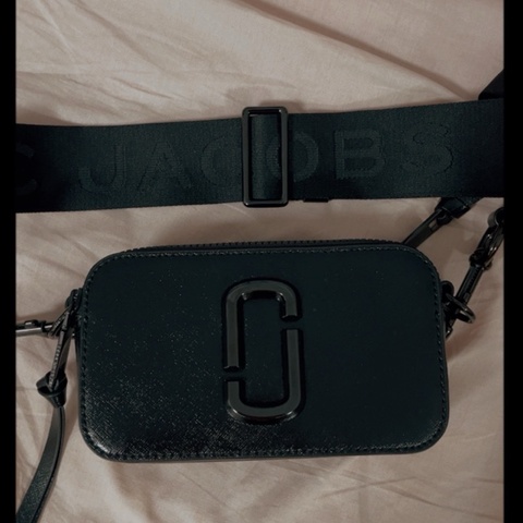 MARC JACOBS THE SNAPSHOT DTM全黑相機包