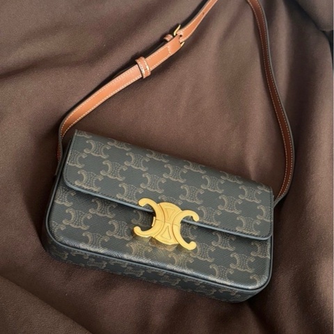 celine 凱旋門老花腋下包