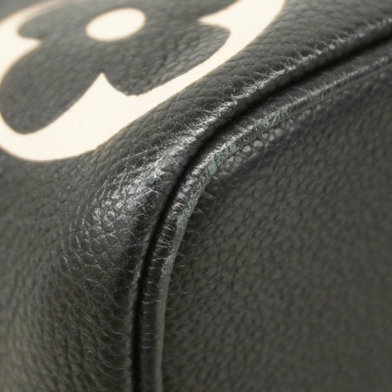 路易威登 Monogram Empreinte 雙色 NeoNoe MM 手提包 M45497 黑色/米色 女士兩用包-5