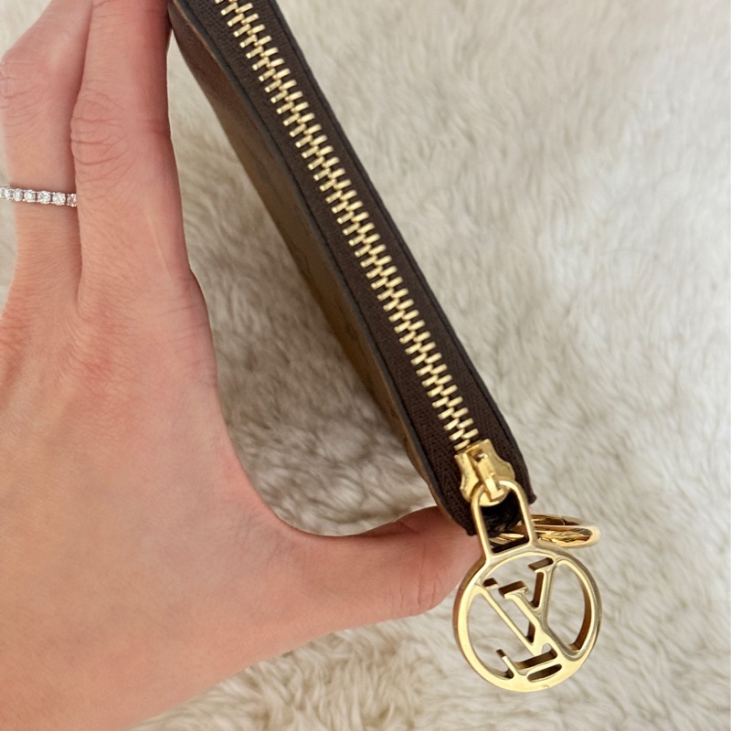 9新以上✨私物超甜賣🫶🏻好用又可愛的LV吐司零錢包 🍞焦糖咖啡色-6