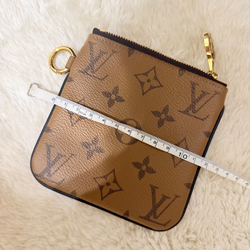 9新以上✨私物超甜賣🫶🏻好用又可愛的LV吐司零錢包 🍞焦糖咖啡色-11
