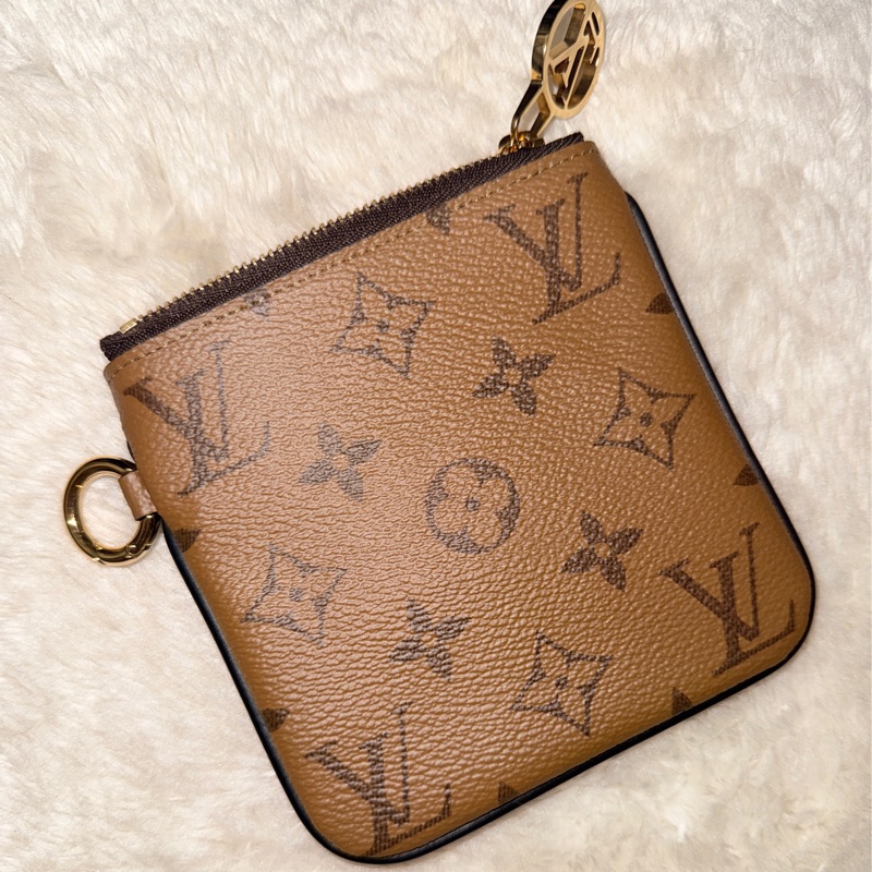 9新以上✨私物超甜賣🫶🏻好用又可愛的LV吐司零錢包 🍞焦糖咖啡色-14